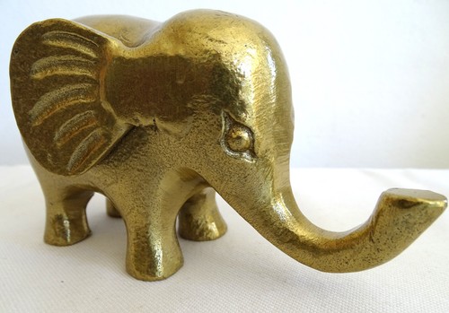 Tschibo elefant figur messing - elefant,
