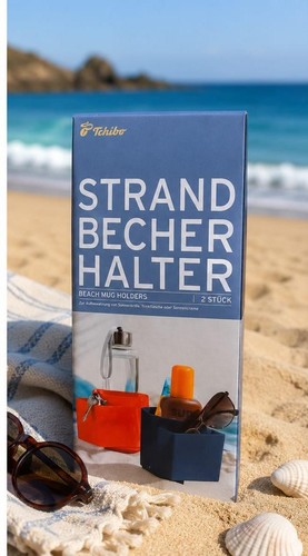 Tschibo strand becherhalter - strand-becherhalter, 2