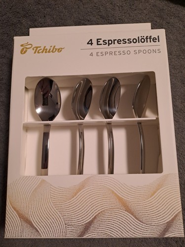 Tschibo espressolöffel 4er - espressolöffel,