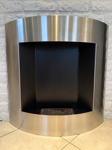 Edelstahl wandkamin für - wandkamin,