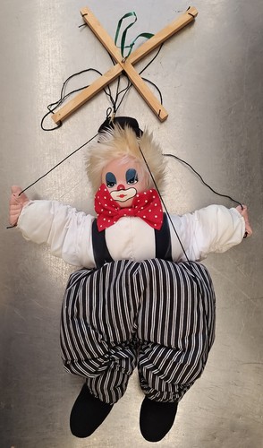 Stk clownsmarionette der - 1x, ("der